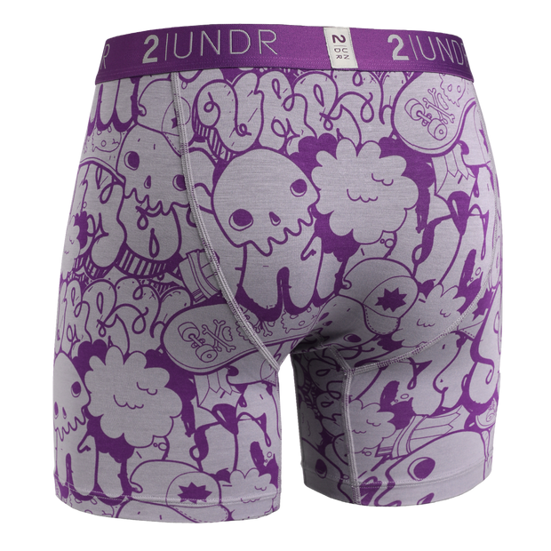 Swing Shift Boxer Brief - Skulled