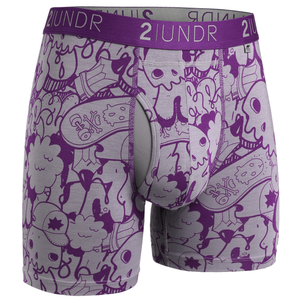 Swing Shift Boxer Brief - Skulled