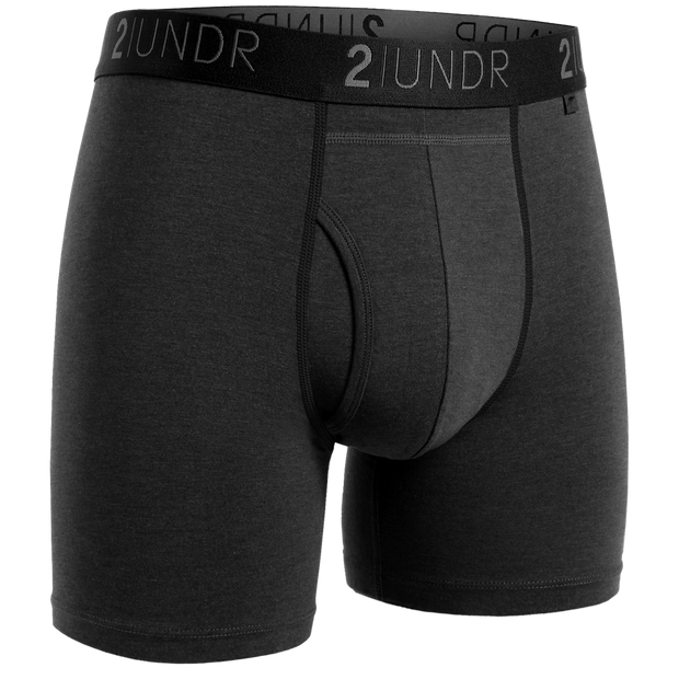 Swing Shift Boxer Brief -  Onyx
