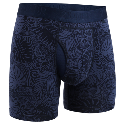 Swing Shift 6" Boxer Brief - Coastal Blue