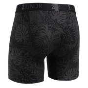 Swing Shift 6" Boxer Brief - Coastal Black