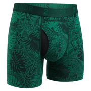 Swing Shift 6" Boxer Brief - Coastal Green