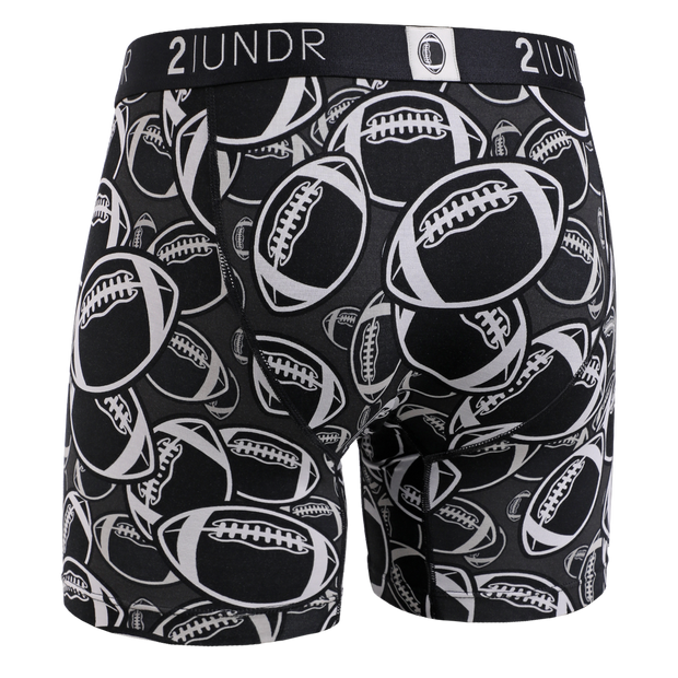 Swing Shift 6" Boxer Brief - Grid Iron