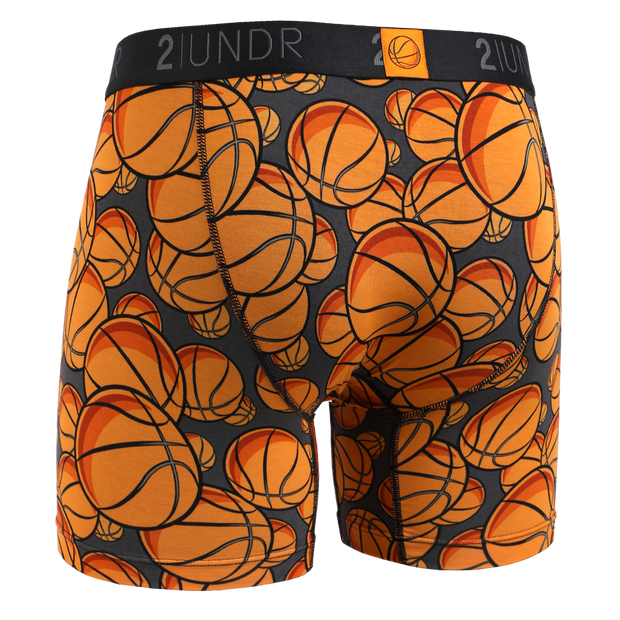 Swing Shift 6" Boxer Brief - Hoops
