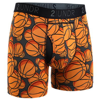 Swing Shift 6" Boxer Brief - Hoops