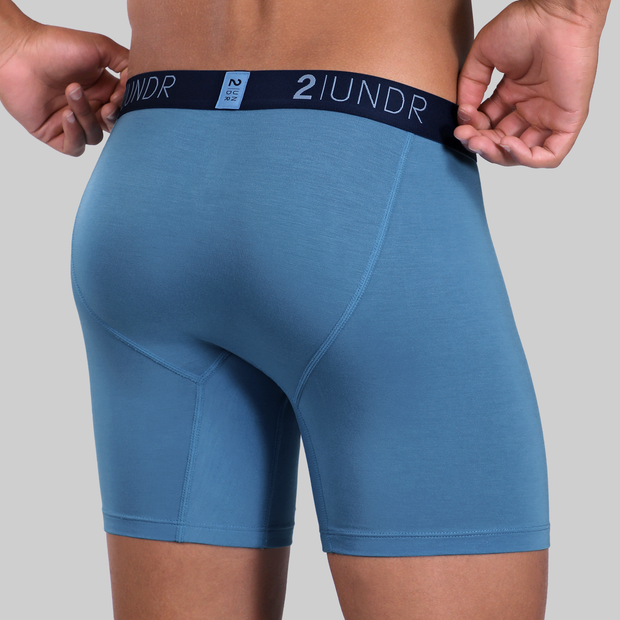 Swing Shift 6" Boxer Brief - Sky Blue