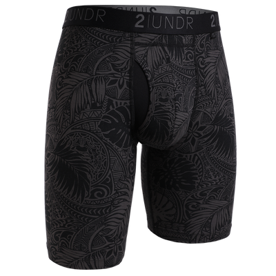 Swing Shift 9" Long Leg - Coastal Black