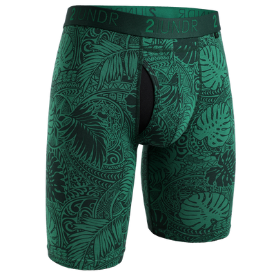 Swing Shift 9" Long Leg - Coastal Green