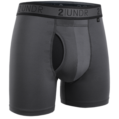 Sport Shift Boxer Brief - Charcoal