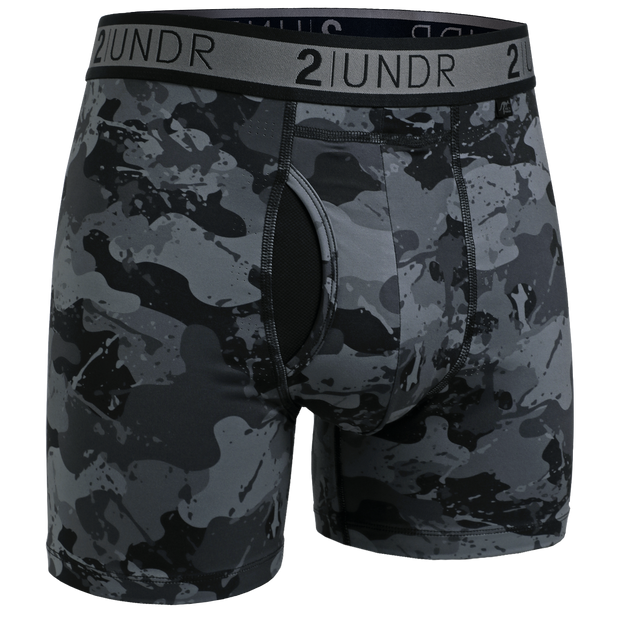Sport Shift 6" Boxer Brief - 3 Pack Boxset - Army/Blackout/Nightout