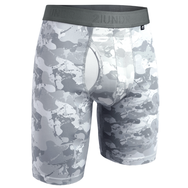 Sport Shift 9" Long Leg - Whiteout