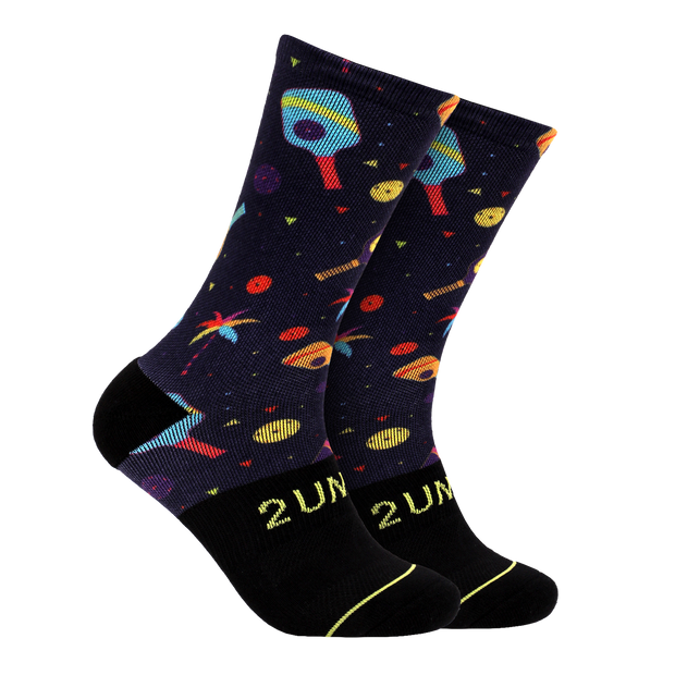 Flex Printed Crew Sock - Pickle Paradise
