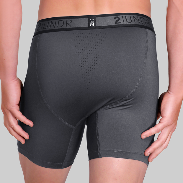 Sport Shift Boxer Brief - Charcoal