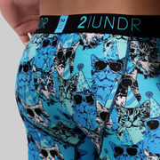 Swing Shift 9" Long Leg - Kitty Corner