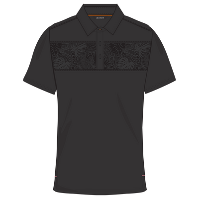 Short Sleeve Polo - The Pacino Polo - Coastal Black