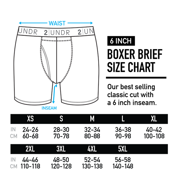 Swing Shift 6" Boxer Brief - Army Green