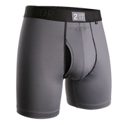 Power Shift Boxer Brief - Cool Grey