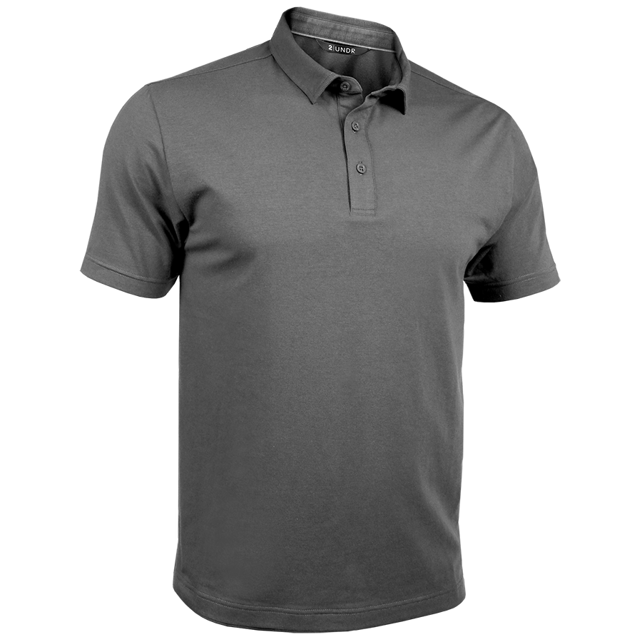 Short Sleeve Polo The Classic Dark Grey