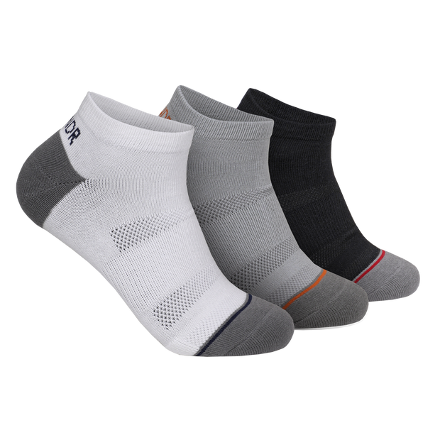 Groove Ankle Sock 3 Pack  - Assorted