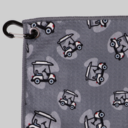 Microfiber Golf Towel - Cart Path Grey